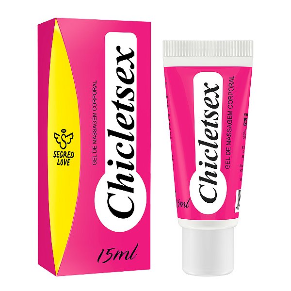 Chicletsex Gel De Massagem Eletrizante 15ml Segred Love - Morango