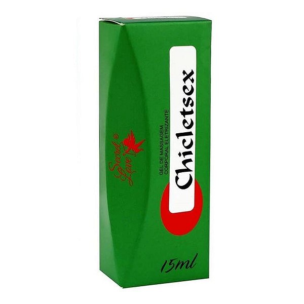 Chicletsex Gel De Massagem Eletrizante 15ml Segred Love - Menta
