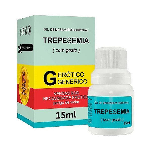 Trepesemia Gel Com Ação Retardante 15ml Segred Love