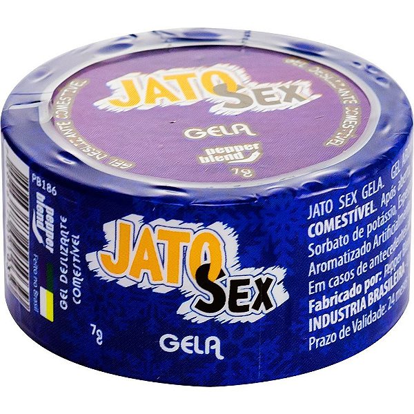 Gel Comestível Jato Sex Gela Retardante 7g Pepper Blend