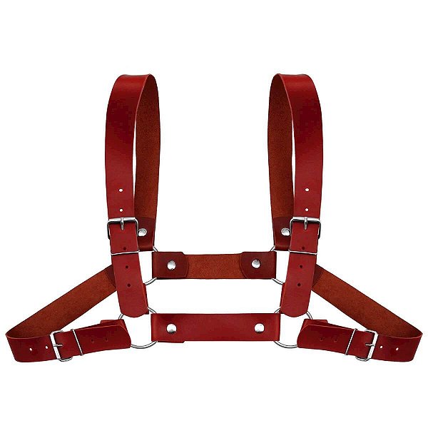 Arreio Cratos Harness Dominatrixxx - Vermelho
