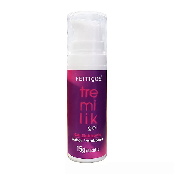 Tremilik Gel Vibrador Líquido Beijável Unissex 15g Feitiços - Framboesa