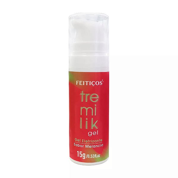 Tremilik Gel Vibrador Líquido Beijável Unissex 15g Feitiços - Melancia