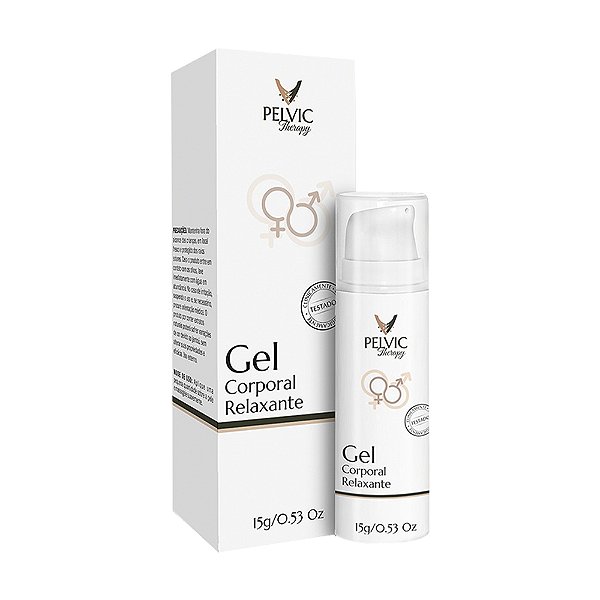 Gel Corporal Relaxante Unissex 15g Linha Pelvic Therapy By Pessini