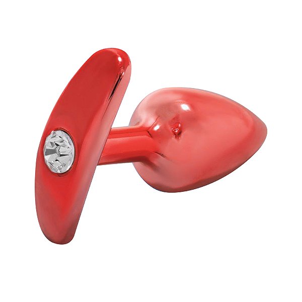 Plug Anal Anatômico Médio Colors Hard - Vermelho