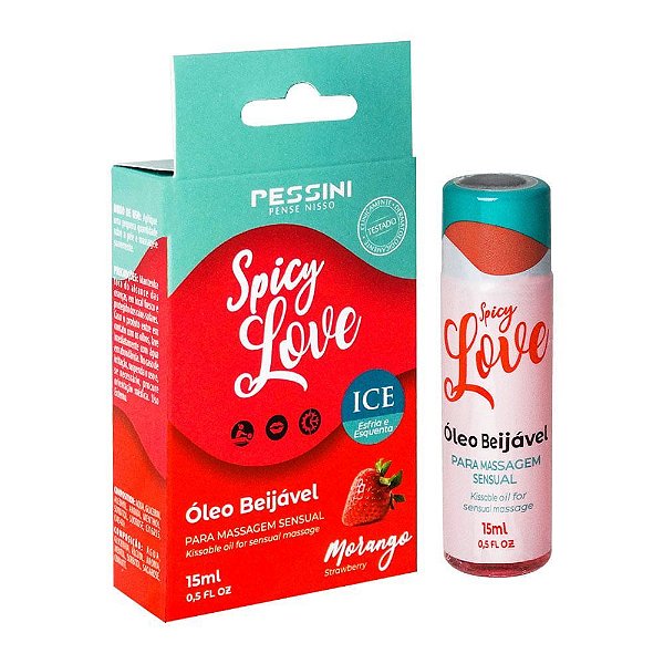 Gel Comestével Spicy Love Esquenta E Esfria 15ml Pessini