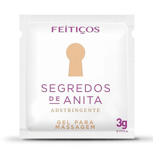 Segredos De Anita Adstringente Em Sachê 3gr Feitiços