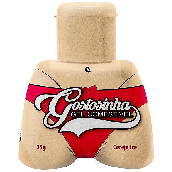 Gostosinha Gel Comestível Para Sexo Oral Ice 25g Pepper Blend - Cereja