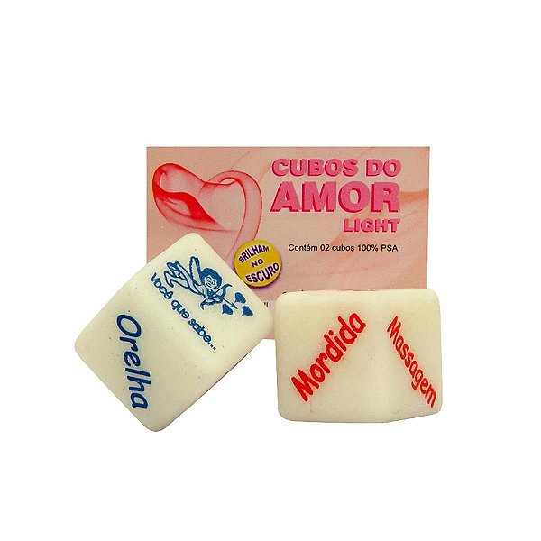 Dados Do Amor Duplo Unissex Fosforescente Diversão Ao Cubo