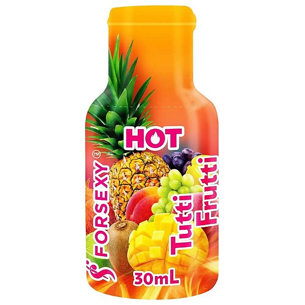Gel Hot Beijável 30ml For Sexy - Tutti Frutti