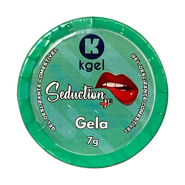 Seduction +18 Gela Gel Deslizante Comestível K Gel