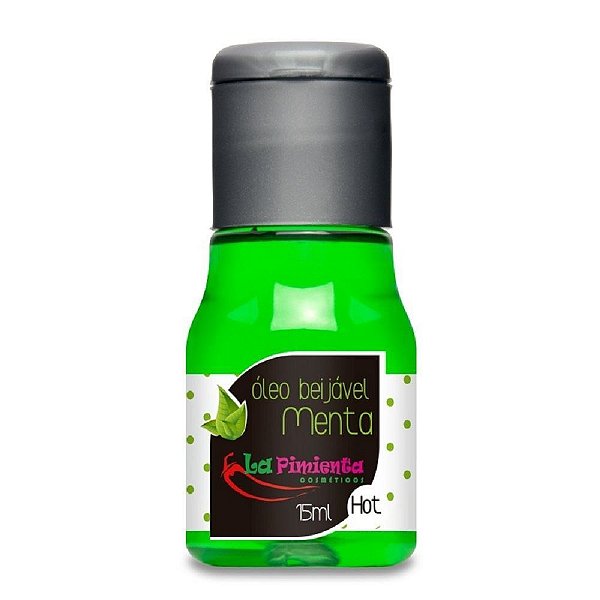 óleo Beijável Hot 15ml La Pimienta - Menta