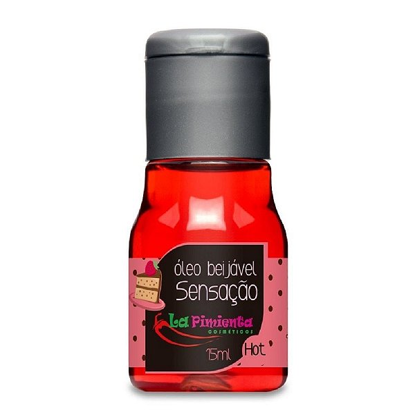 óleo Beijável Hot 15ml La Pimienta - Sensação