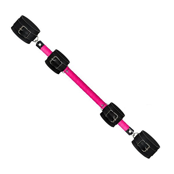 Separador Duo Pink Com Algemas E Tornozeleiras La Pimienta