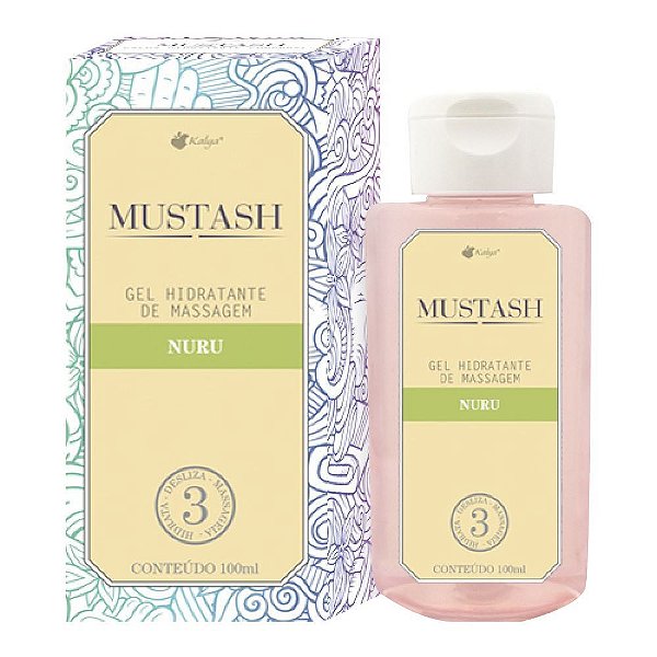 Mustash Nuru Gel Deslizante Corporal 100ml Kalya