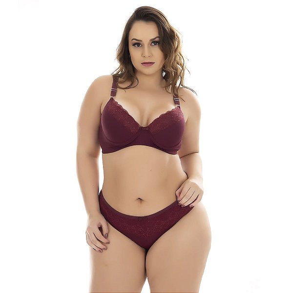 Conjunto Sensual Cris Plus Size Patitex