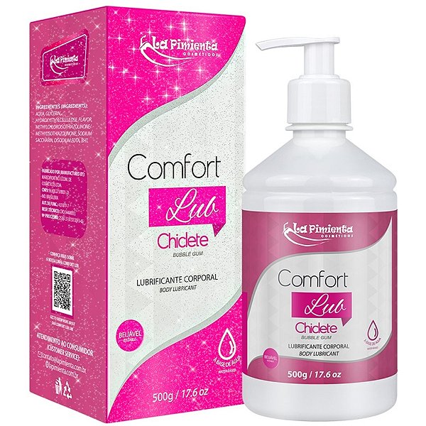 Lubrificante Corporal Comfort Lub 500g La Pimienta - Chiclete