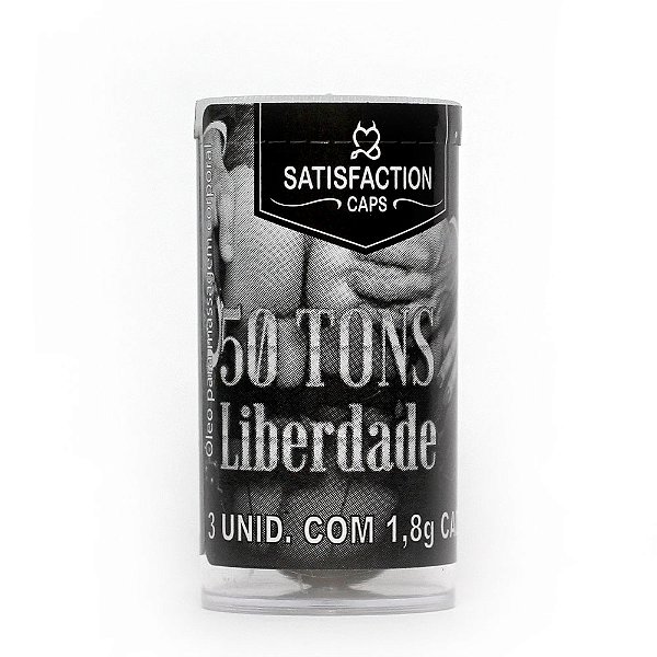 Bolinha Funcional 50 Tons De Liberdade 3 Unid Satisfaction Caps
