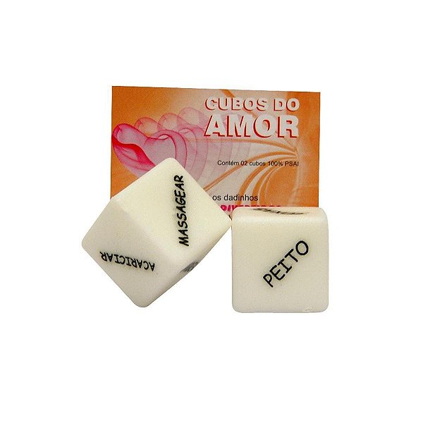 Dados Do Amor Unissex Duplo Diversão Ao Cubo
