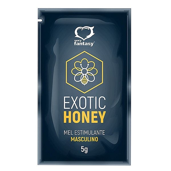 Exotic Honey Estimulante Masculino Em Sachê 5g Sexy Fantasy