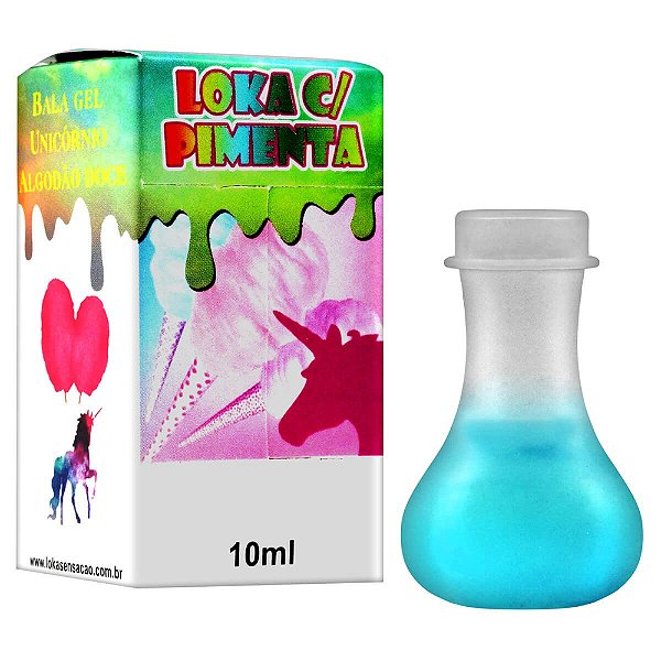 Bala Gel Comestível Loka Com Pimenta 8ml Loka Sensação