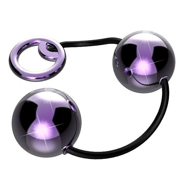Bolas Tailandesas Ben-wa Metal Hard - Lilas
