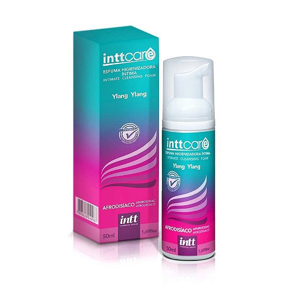 Intt Care Espuma Higienizadora íntima Afrodisíaca 50ml Intt
