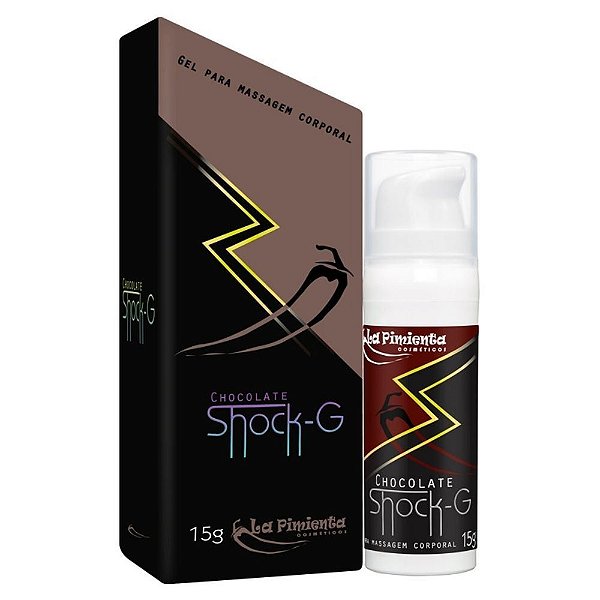Gel Shock G Excitante 15g La Pimienta - Chocolate