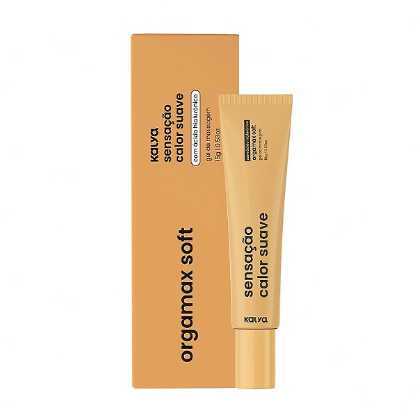 Orgamax Soft Gel Facilitador De Orgasmo Beijável Com ácido Hialurônico 15g Kalya