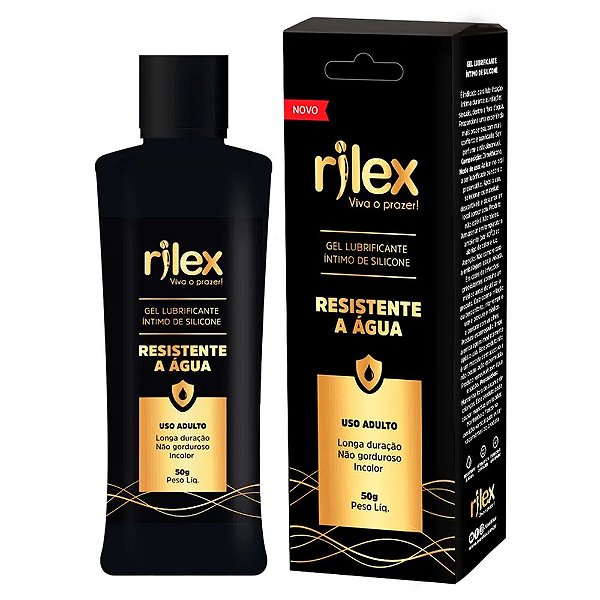 Gel Lubrificante Siliconado Resistene A água 50g Rilex