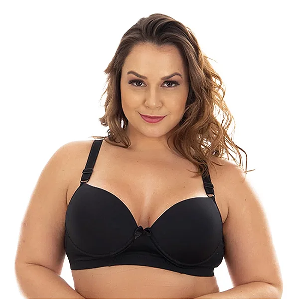 Sutiã Liso Plus Size Reforçado Patitex