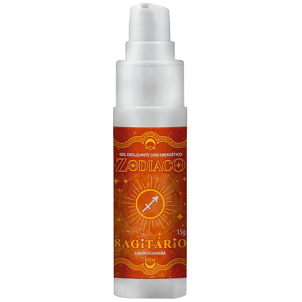 Sagitário Gel Hot Comestível 15g Linha Zodíaco Pepper Blend
