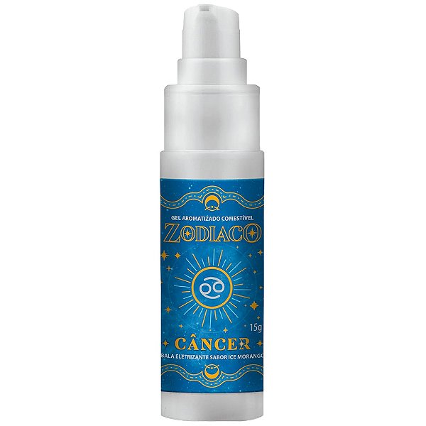 Câncer Gel Ice Comestível 15g Linha Zodíaco Pepper Blend