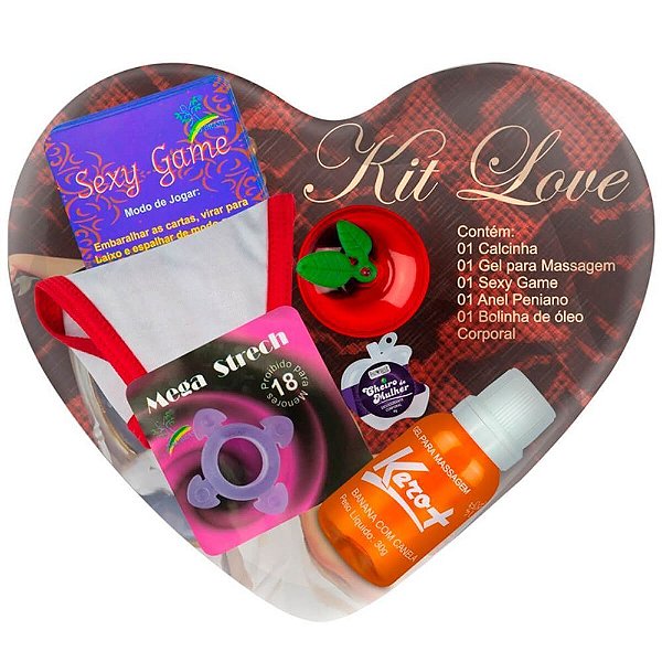 Kit Love Sexy Pau Brasil