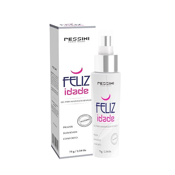 Feliz Idade Lubrificante a Base De água 75g Pessini