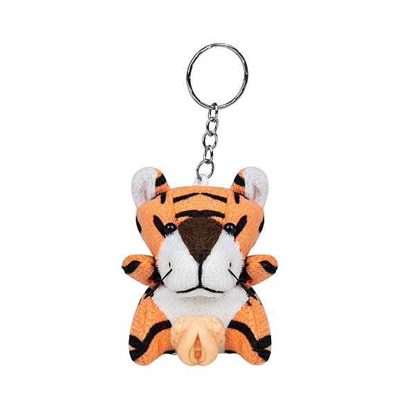 Coleção Chaveiro Bichinhos Fêmea Pau Brasil - Tigre