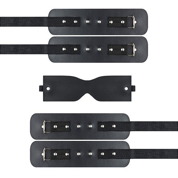 Kit Bondage Composto Por 5 Peças Pau Brasil