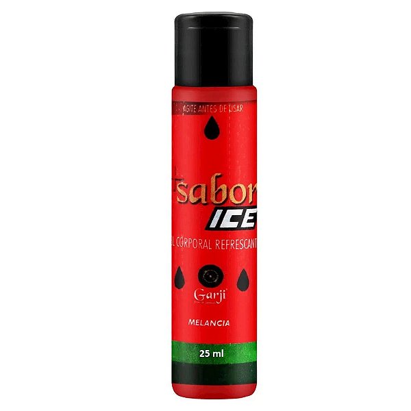 + Sabor Ice Gel Corporal Refrescante 25ml Garji - Melancia