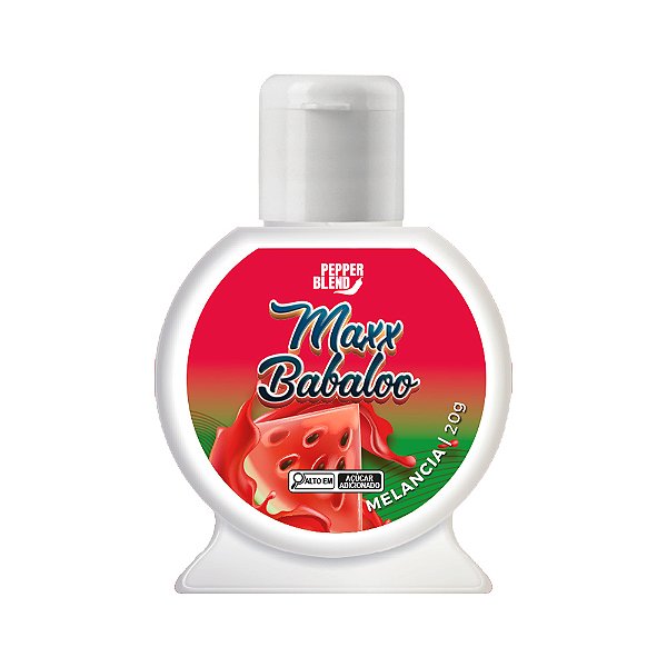 Maxx Babaloo Gel Comestível 20g Pepper Blend - Melancia
