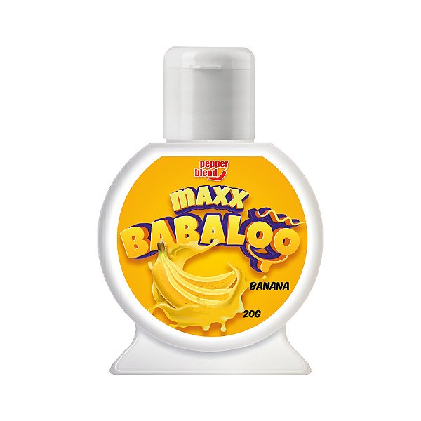 Maxx Babaloo Gel Comestível 20g Pepper Blend - Banana