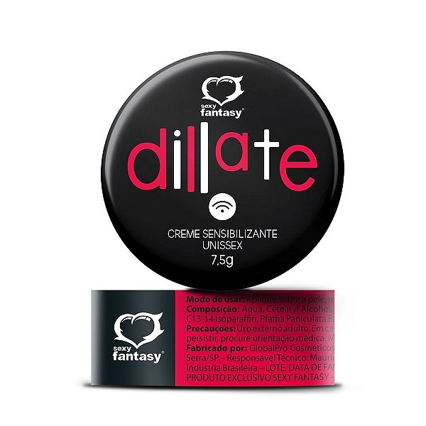 Dillate Gel Sensibilizante Unissex 7,5gr Sexy Fantasy