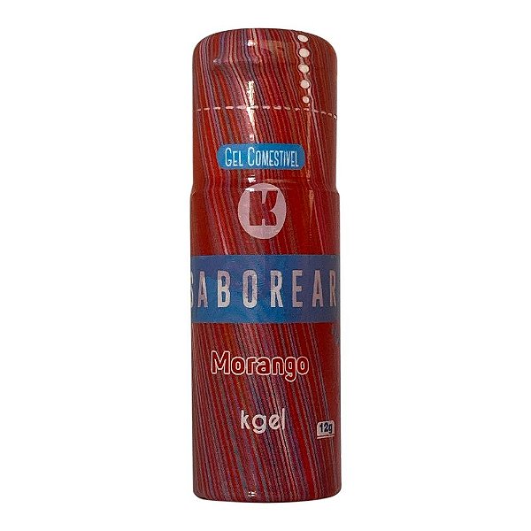 Kgel Saborear Gel Comestivel Hot Para Massagem Corporal 12g K Gel - Morango