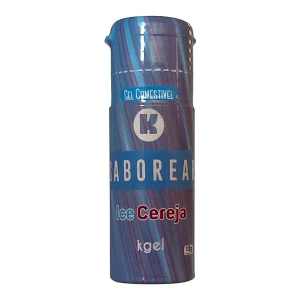 Kgel Saborear Gel Comestível Ice Para Massagem 12g K Gel - Cereja