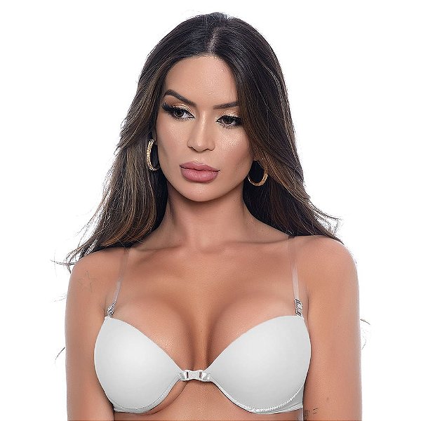 Soutien Básico Com Alças De Silicone Patitex - Branco