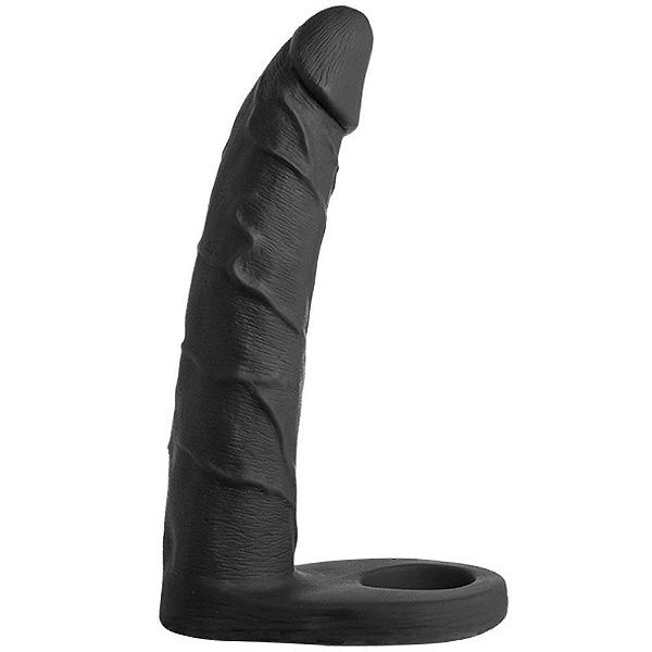 Anel Companheiro Amigão 16,5 X 3,2 Cm Soul Sex - Preto