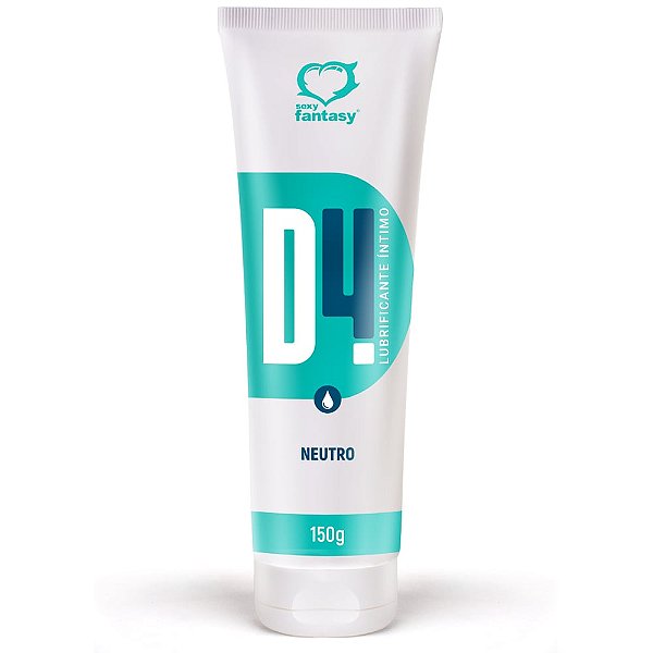 D4 Lubrificante íntimo Neutro 150g Sexy Fantasy