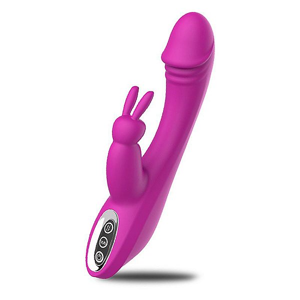 Vibrador De Ponto G E Clitóris Olly Si - Sexy Import - Roxo