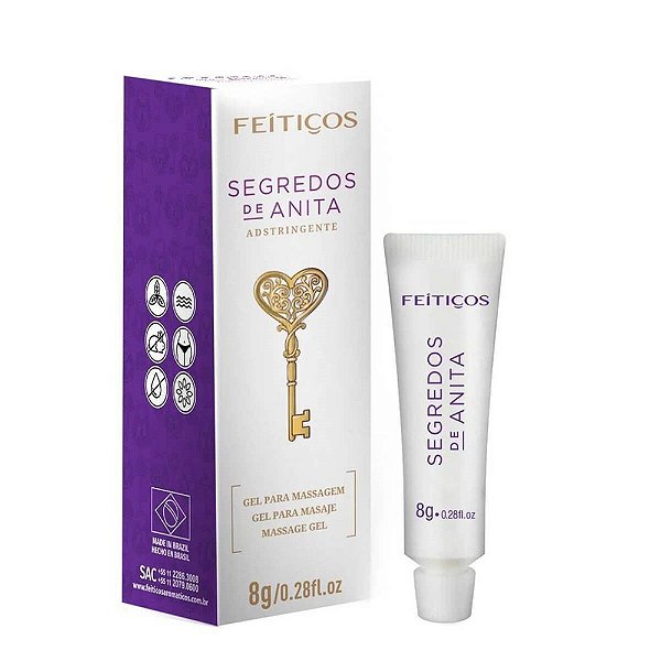 Segredo De Anita Adstringente 8gr Feitiços