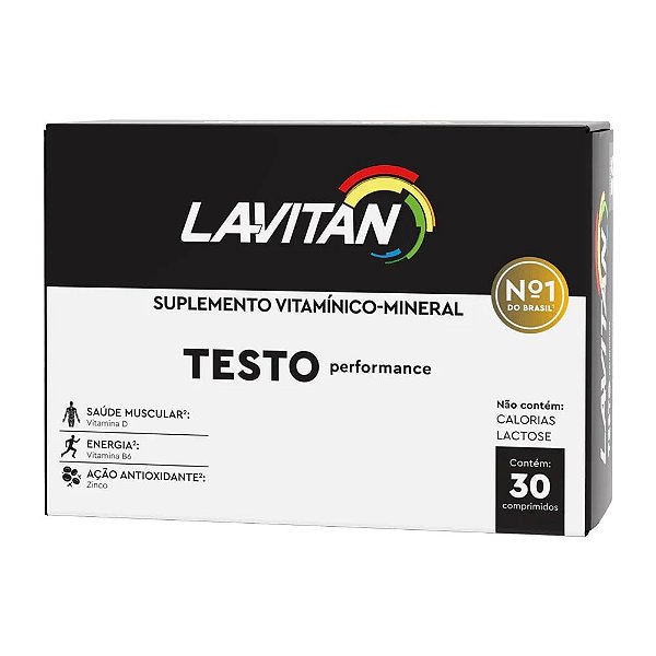 Testo Performance Suplemento Vitamínico-mineral Cimed