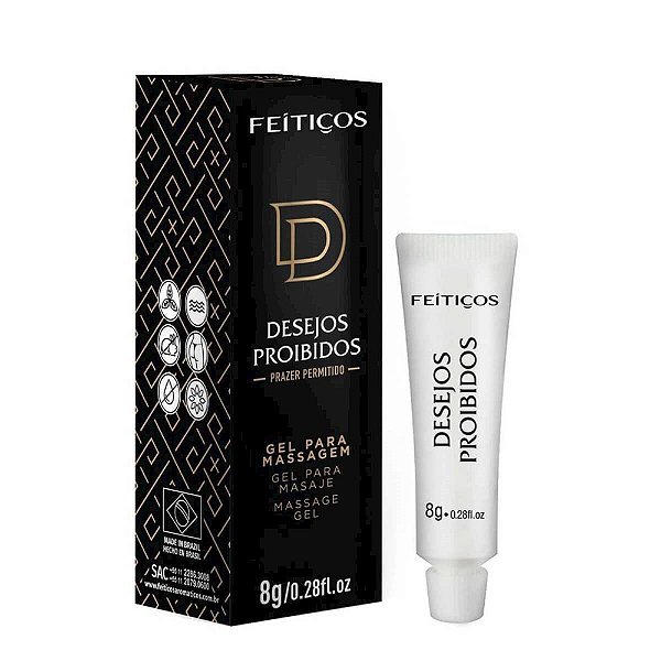 Desejos Proibidos Gel Dessensibilizante Anal 8gr Feitiços
